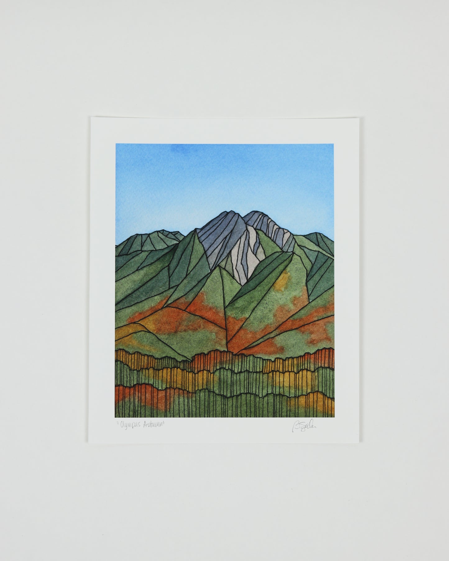 Olympus Autumn Print