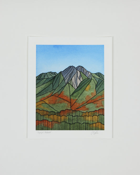 Olympus Autumn Print
