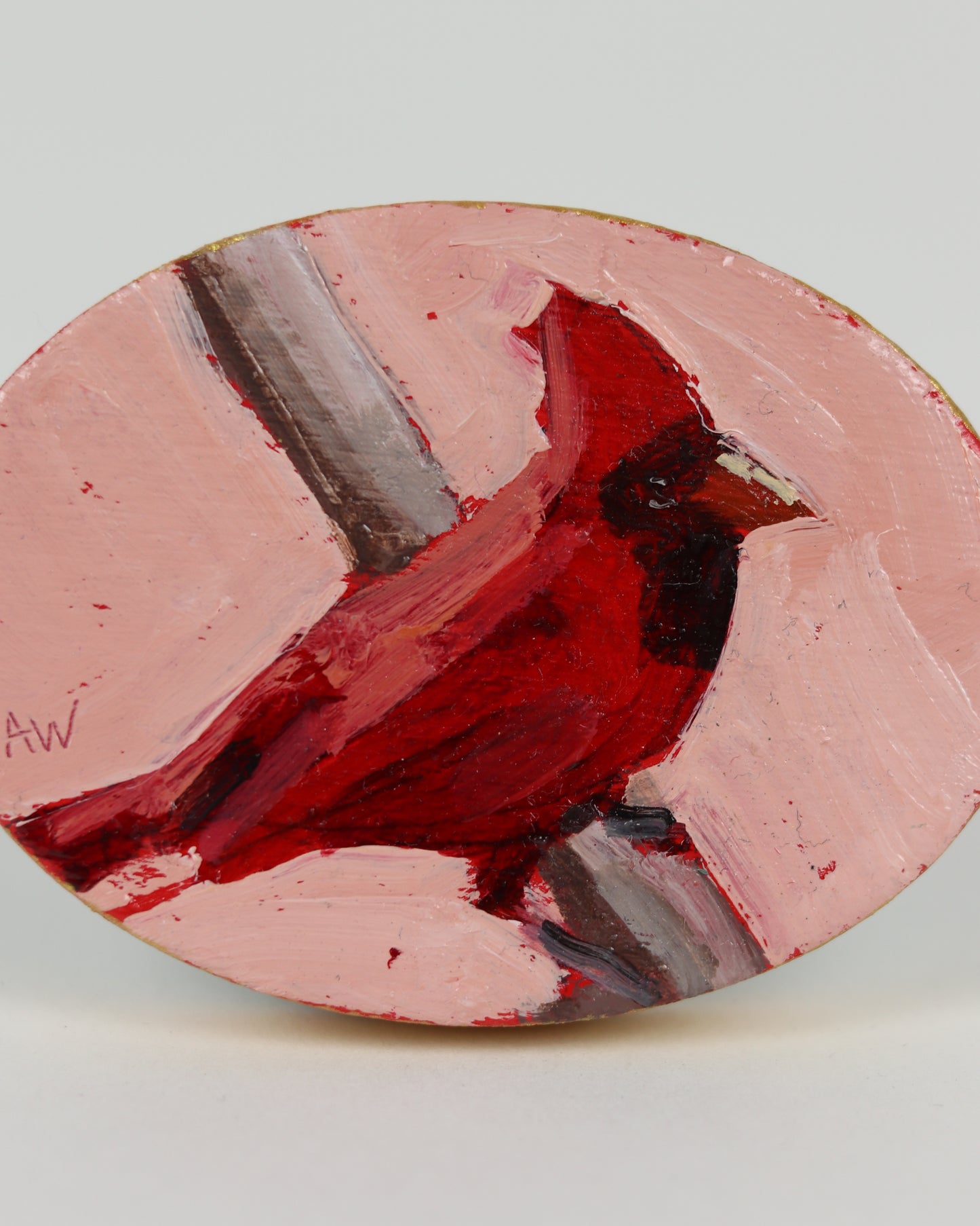 Tiny Small Red Cardinal
