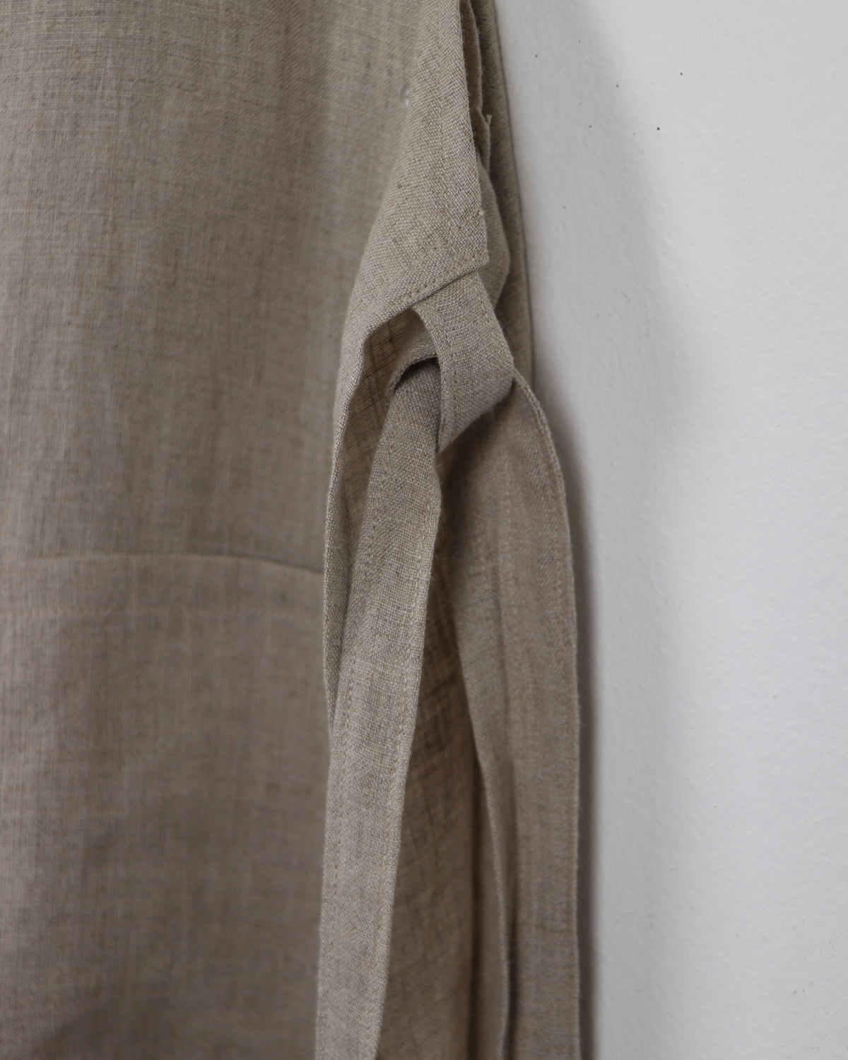 Vera Linen Apron in Natural