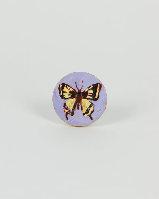 Tiny Small Lavender Butterfly