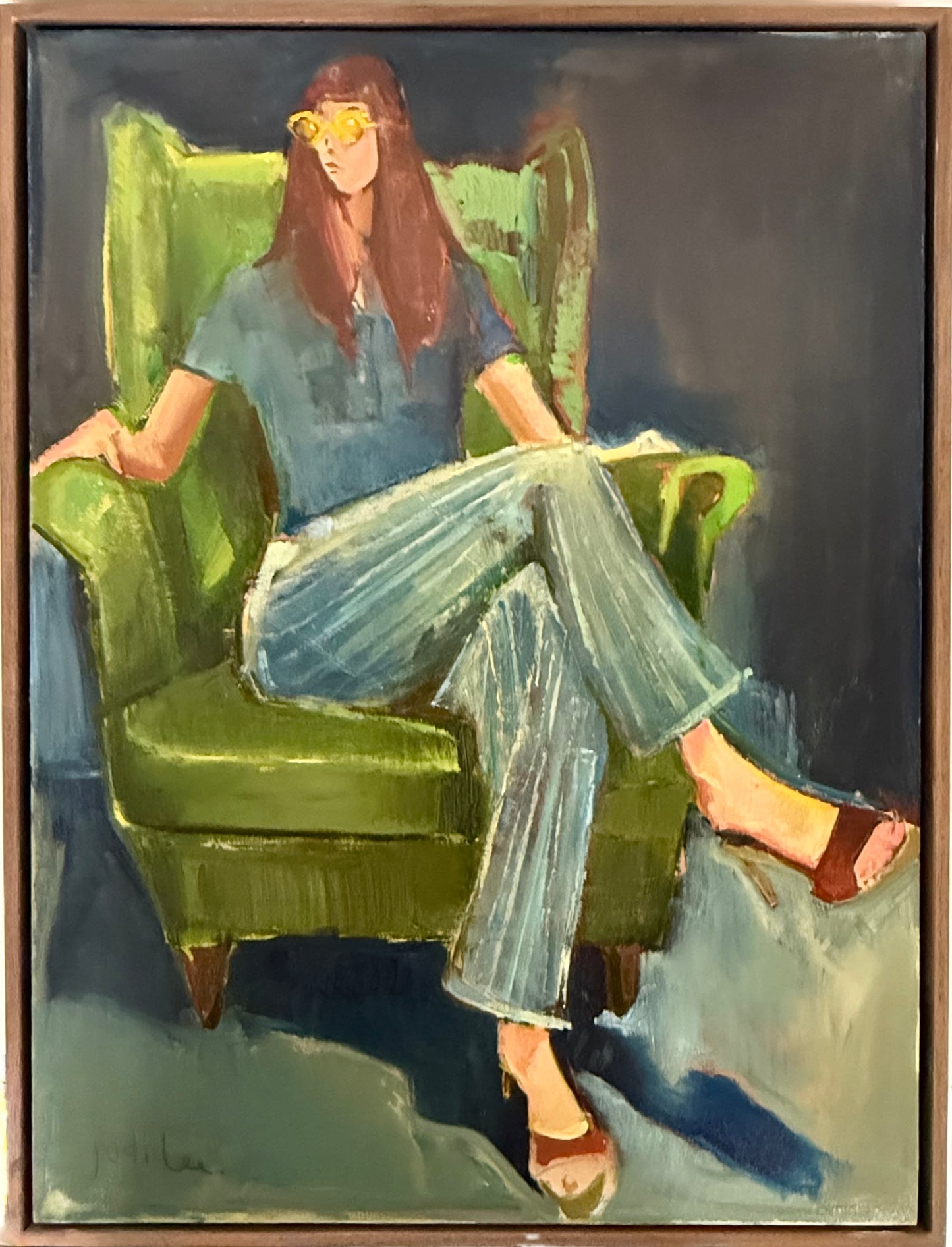 Girl in Blue