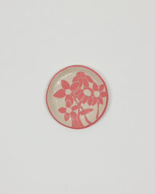 Carved Flower Plate