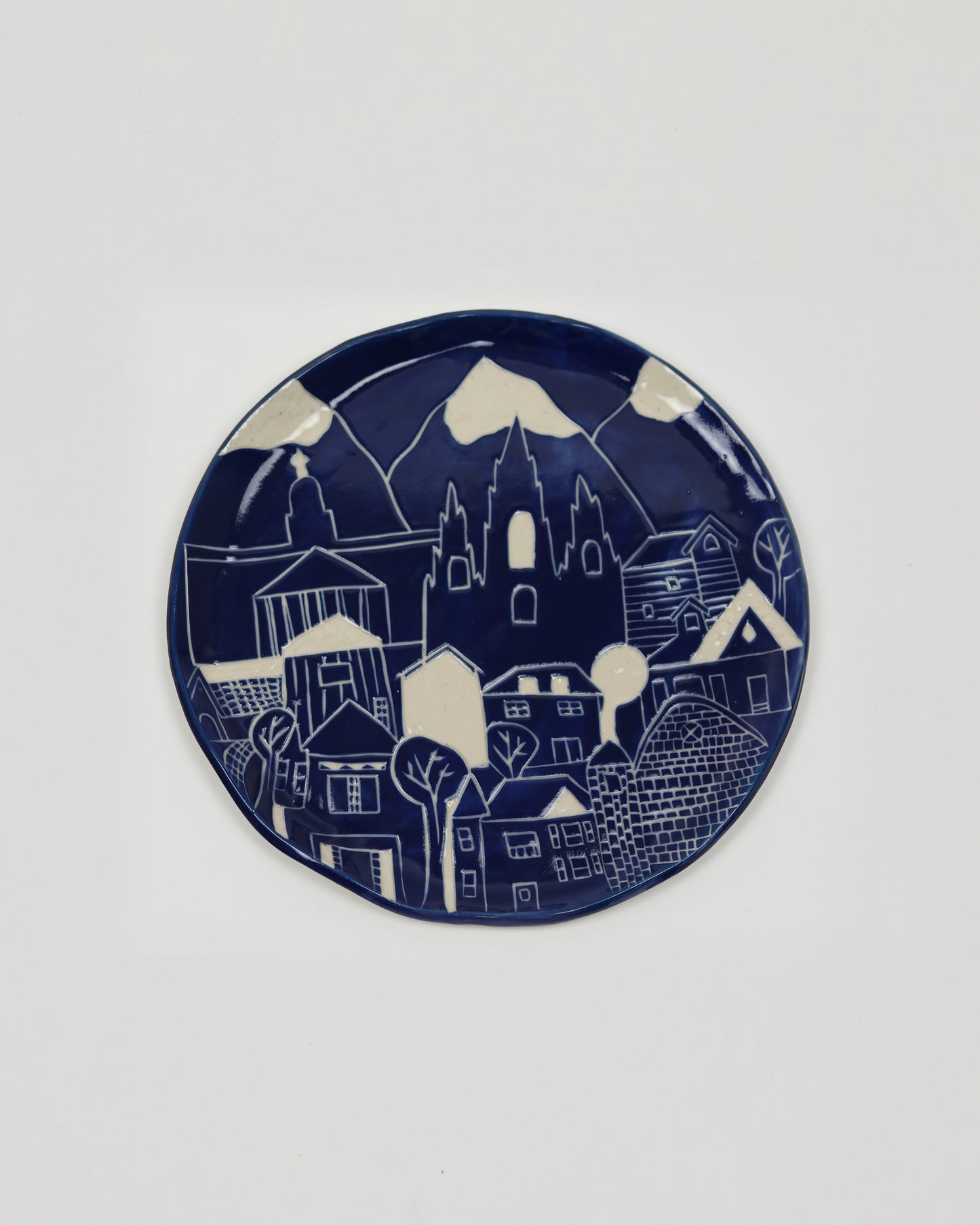 Carved Salt Lake City Platter
