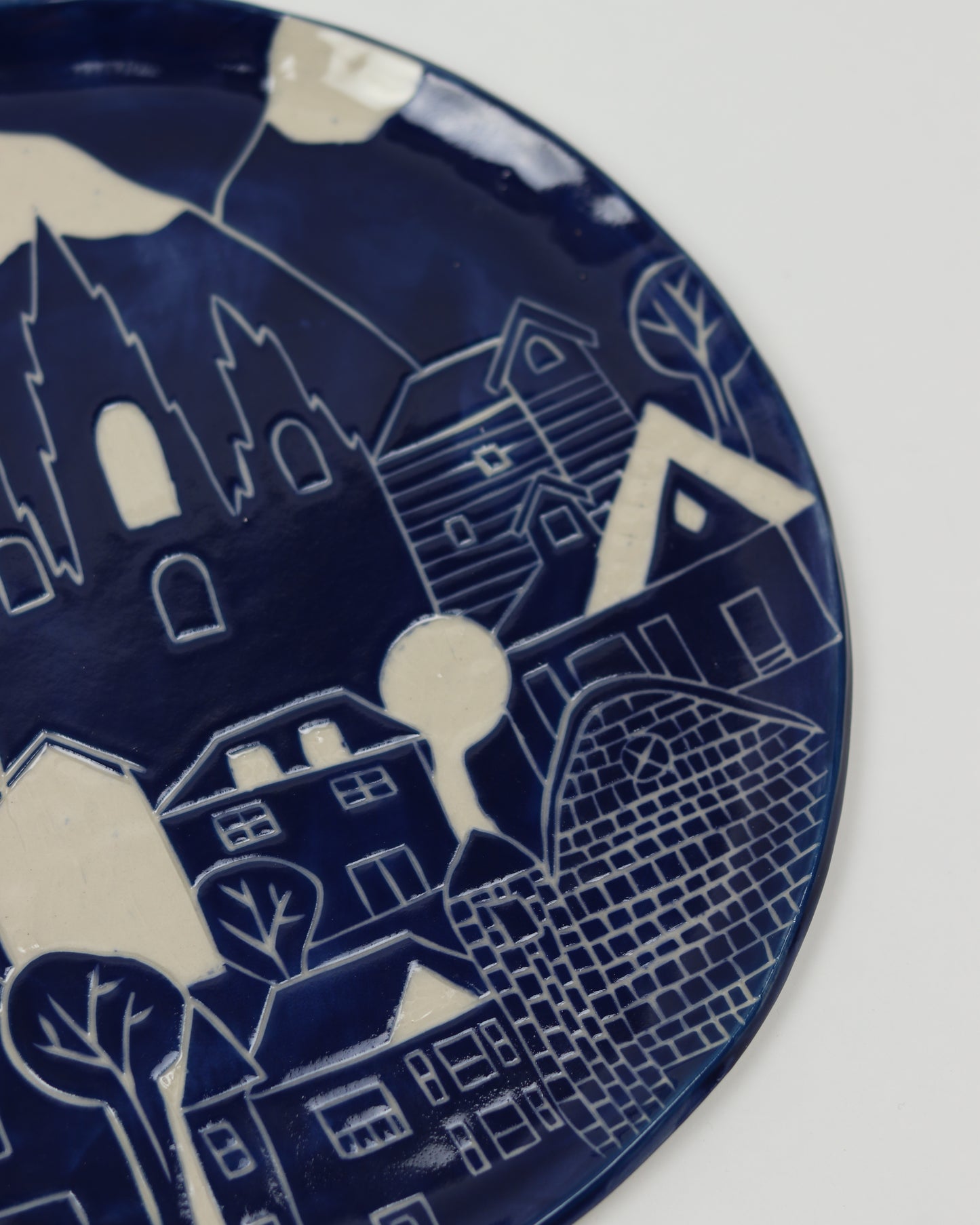 Carved Salt Lake City Platter