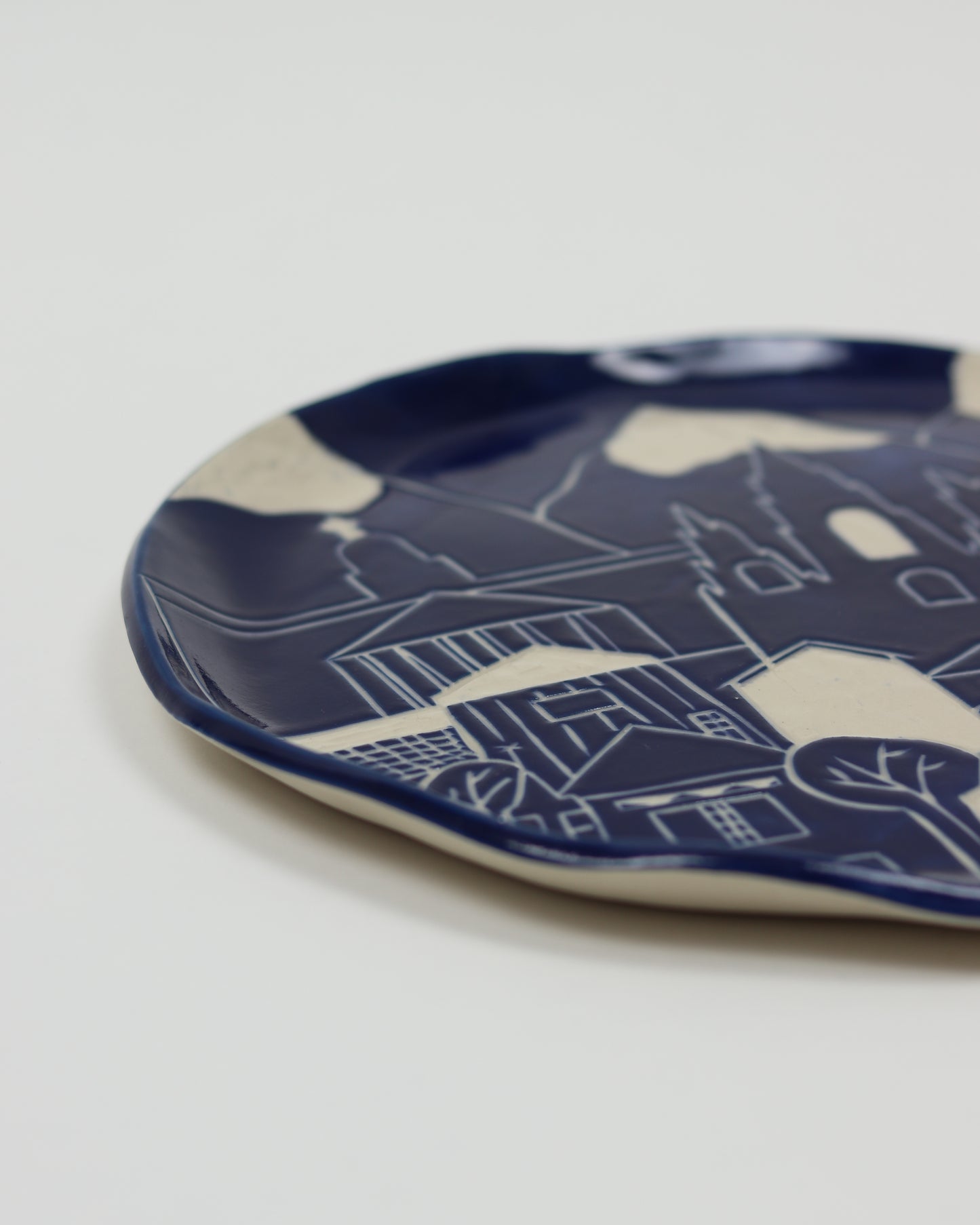 Carved Salt Lake City Platter