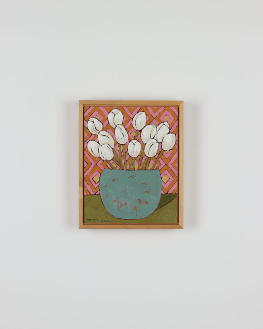 White Tulips & Triangles