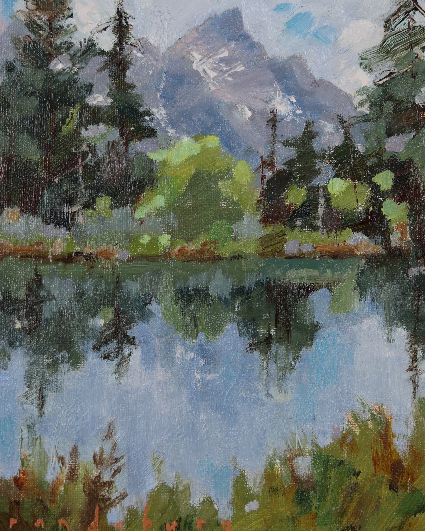 Tetons at Jenny Lake
