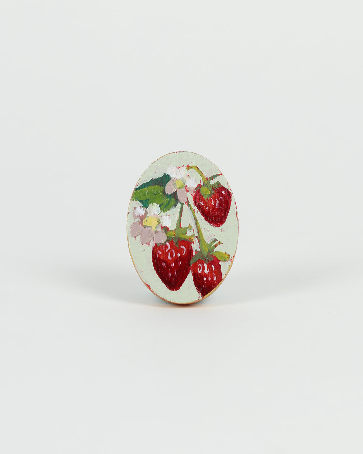 Strawberries Mini Painting