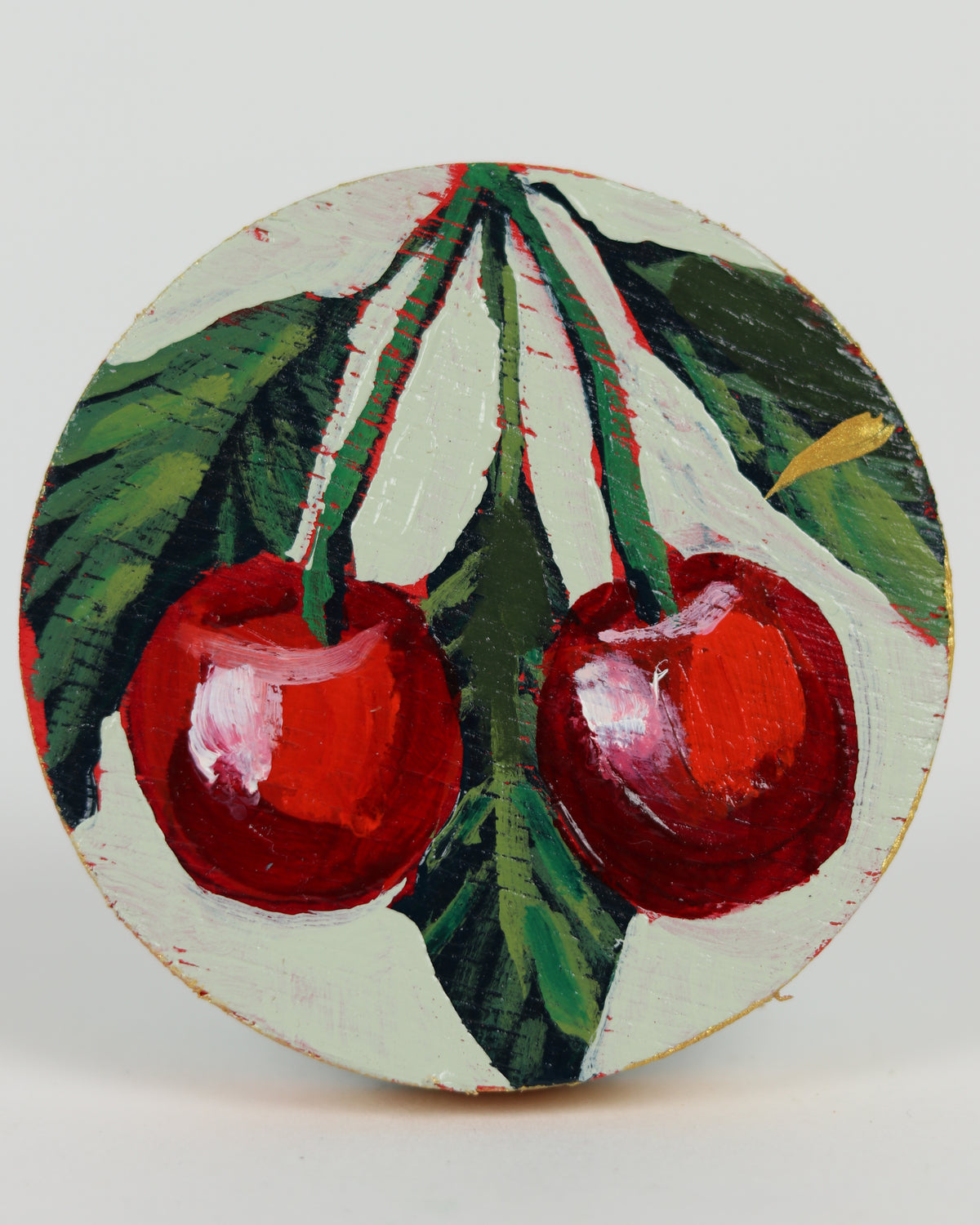 Cherries Mini Painting