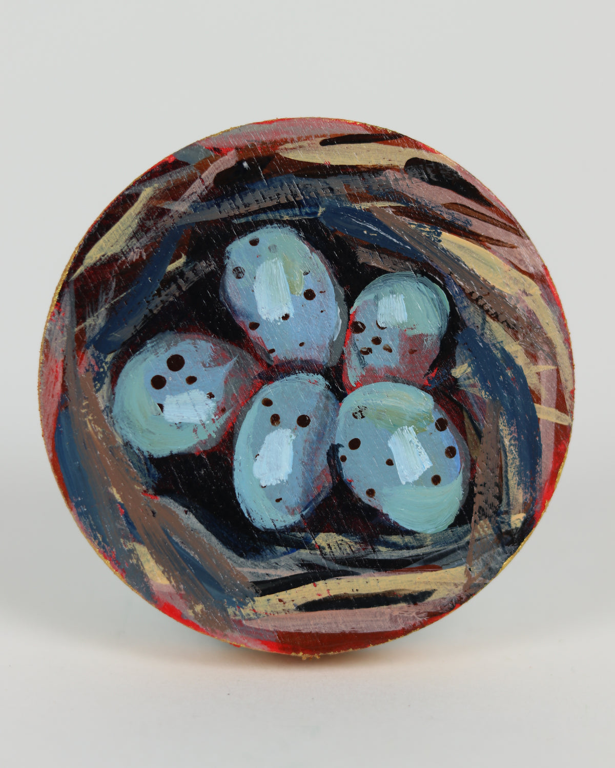 Bird Nest Mini Painting