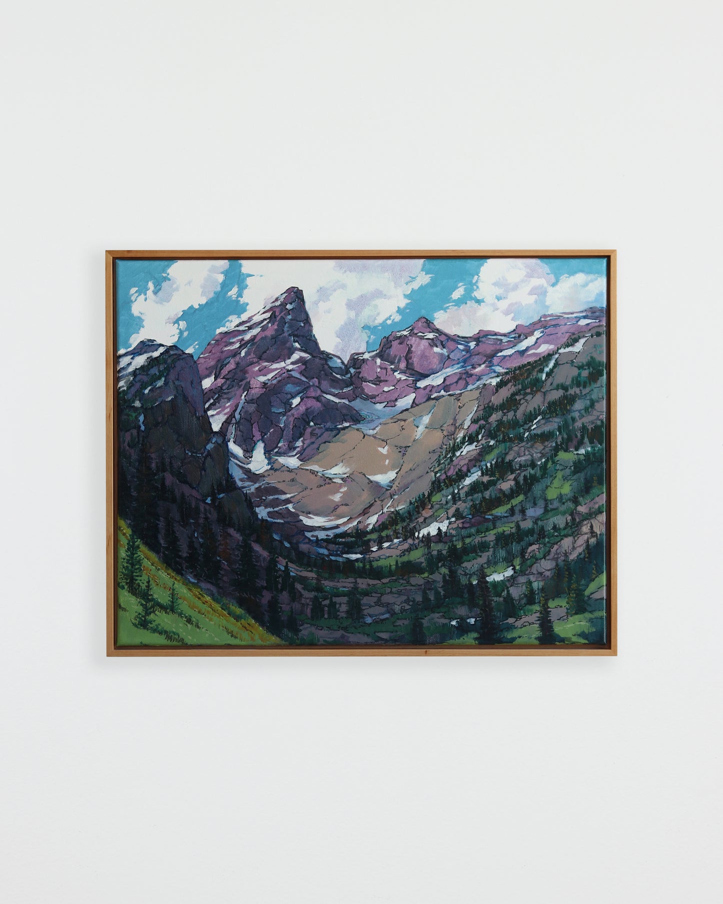 Grand Teton, View from Delat Lake