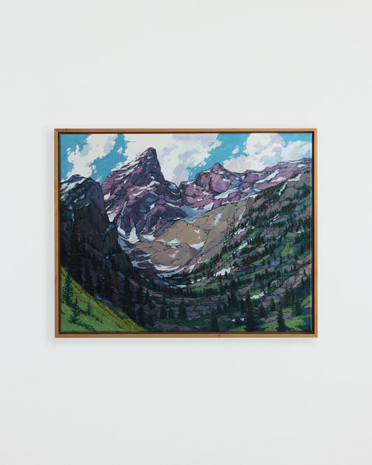 Grand Teton, View from Delat Lake