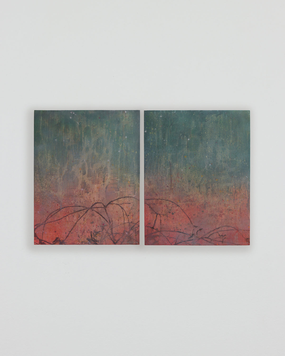 Brambles Diptych A