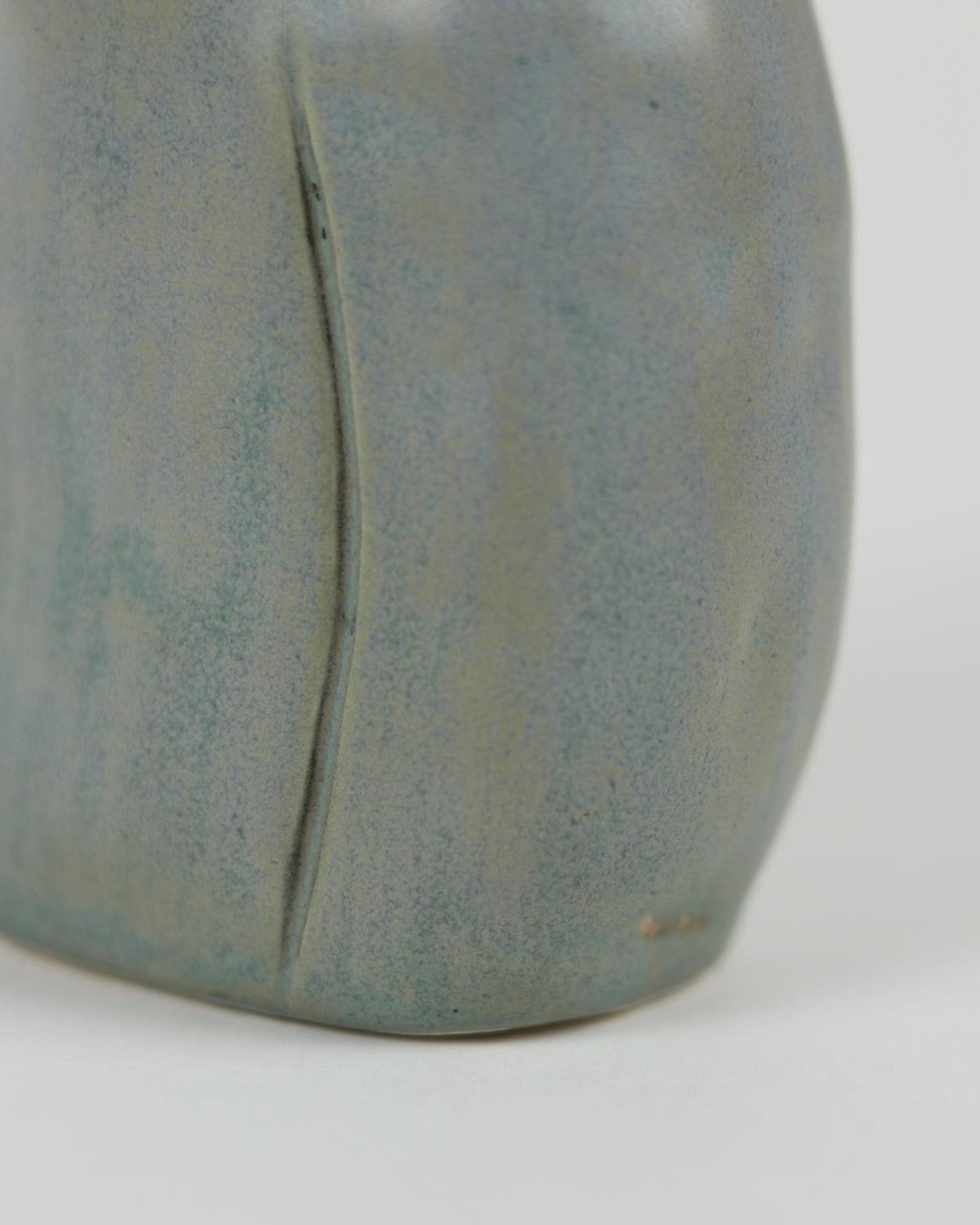 Sweater Vase in Denim Blue