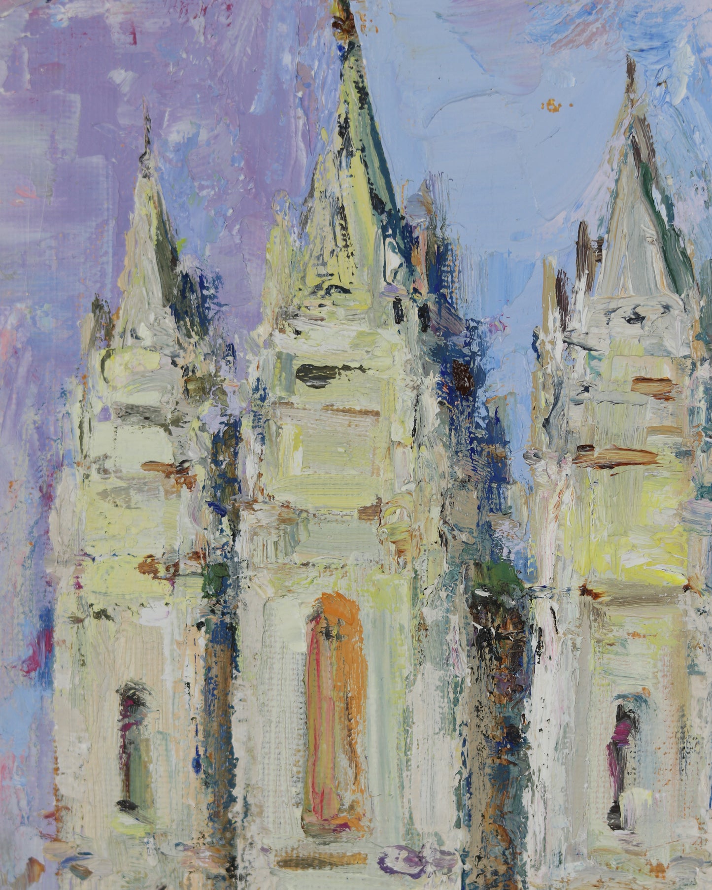 SLC Temple Lavender & Yellow