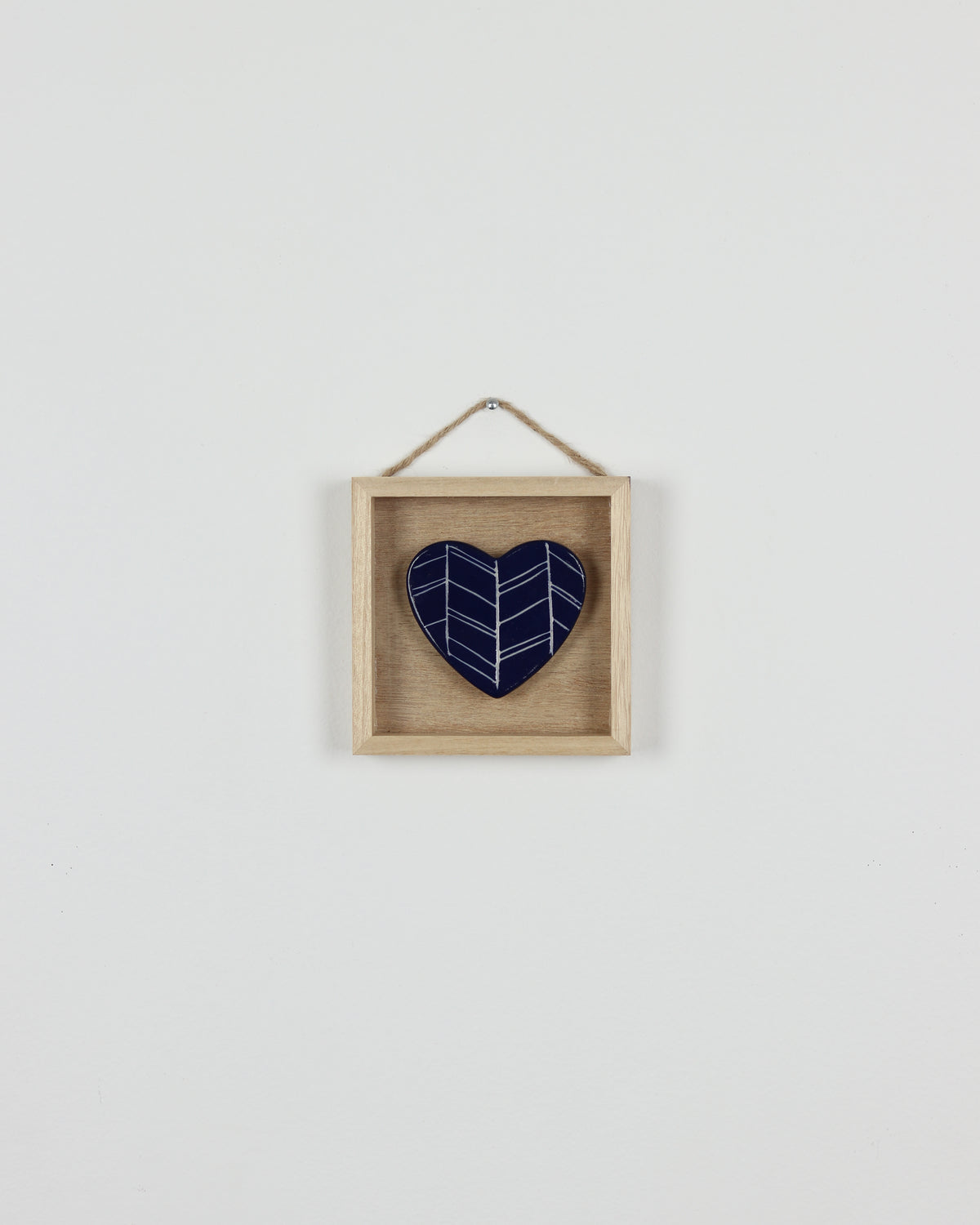 Blue Carved Heart 4