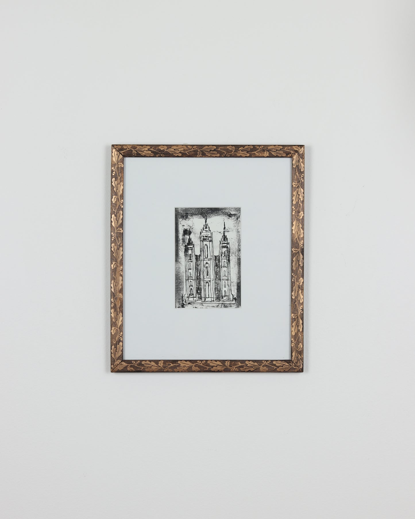 Salt Lake Temple - Monotype