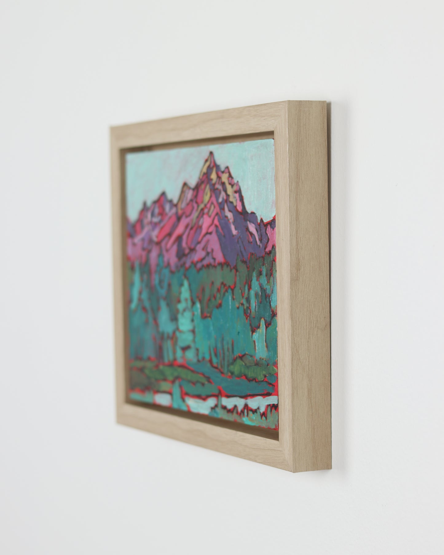 Tetons in Pink