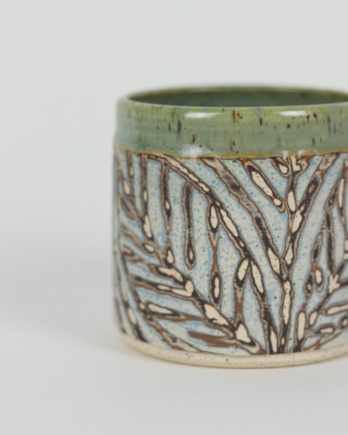 Layered & Carved Mug 9