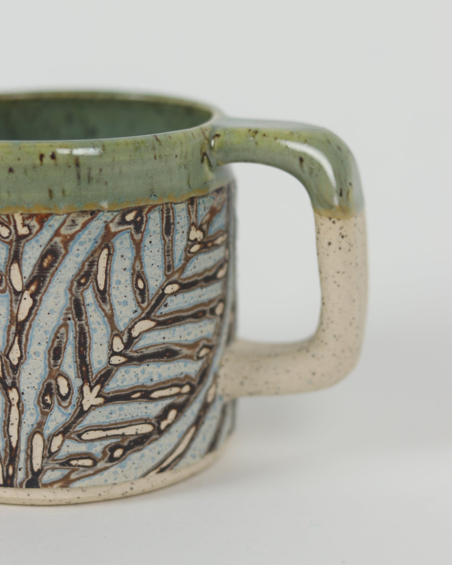 Layered & Carved Mug 9