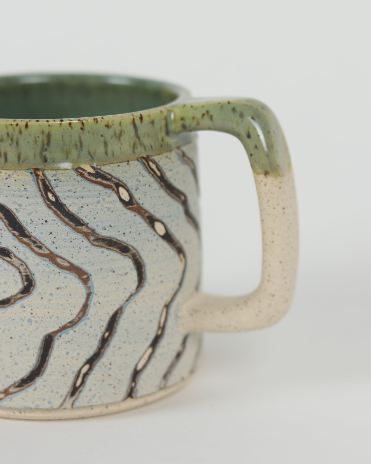 Layered & Carved Mug 4