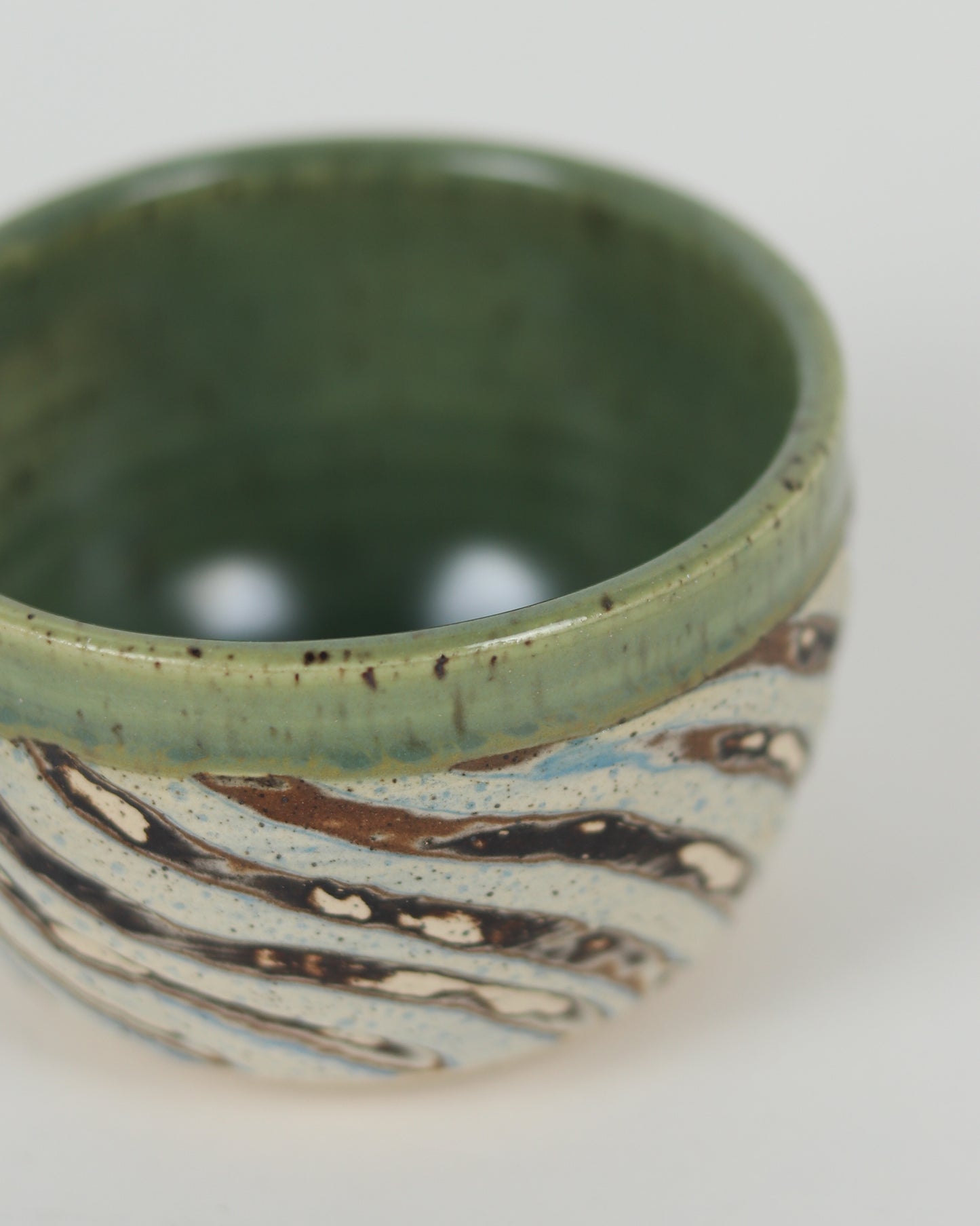 Mini Carved Bowl 6