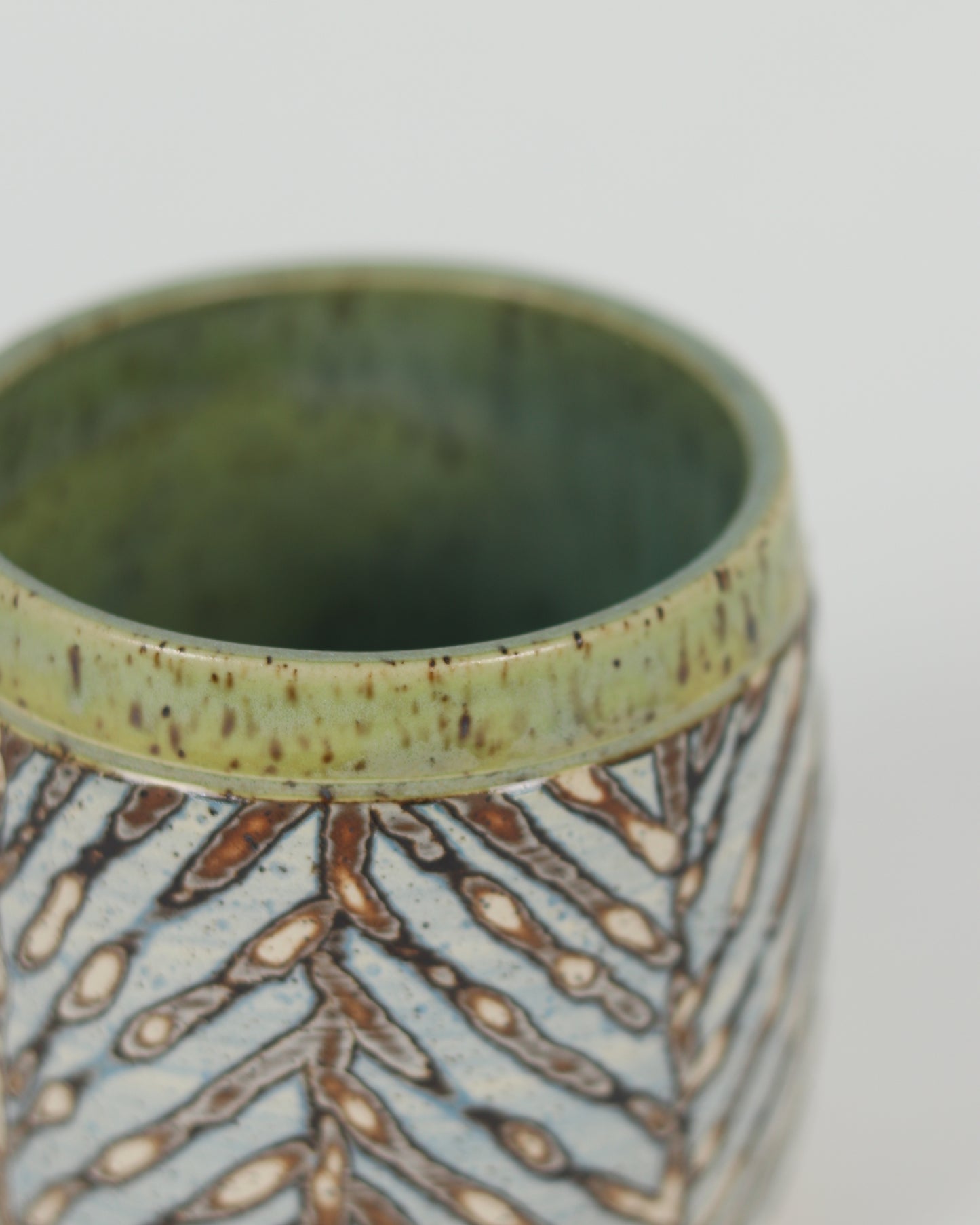 Layered & Carved Cup 8