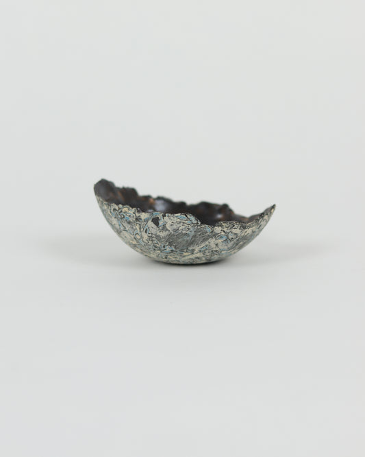 Black Small Rough Edged Bowl