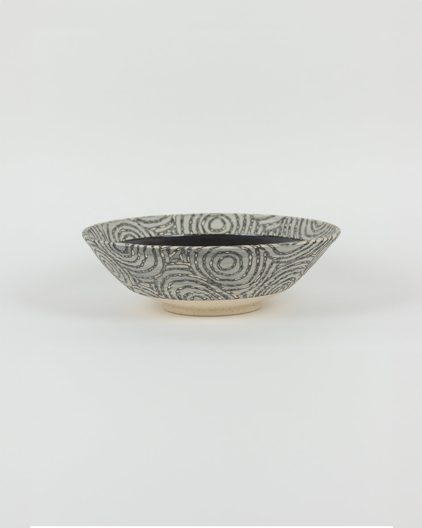 Large Carved Bowl