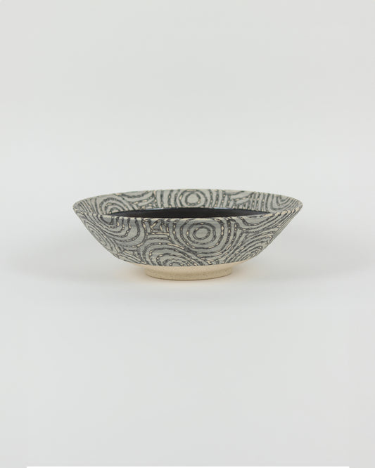 Large Carved Bowl