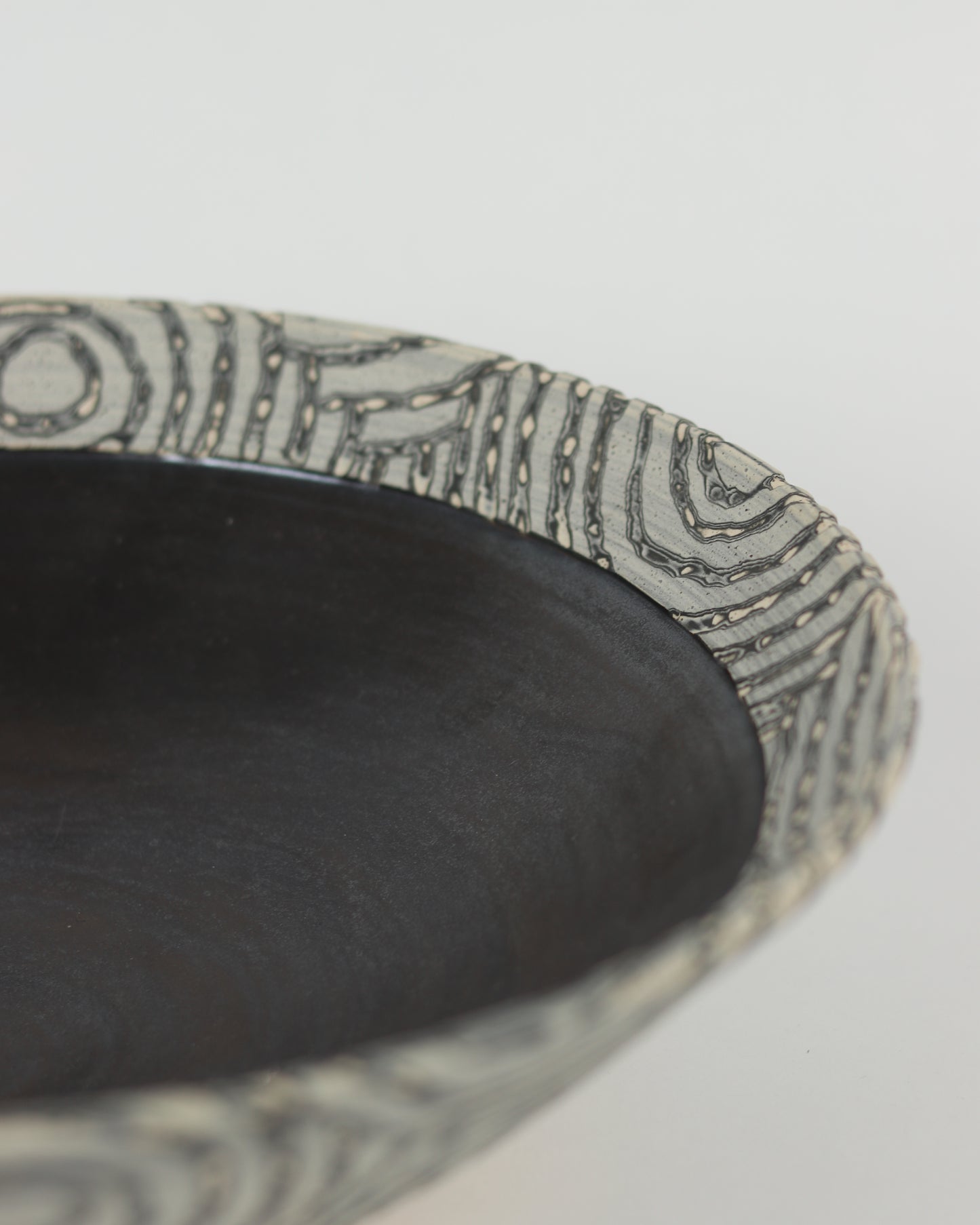 Large Carved Bowl