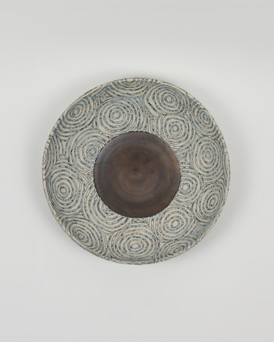 XL Bowl in Circle Pattern