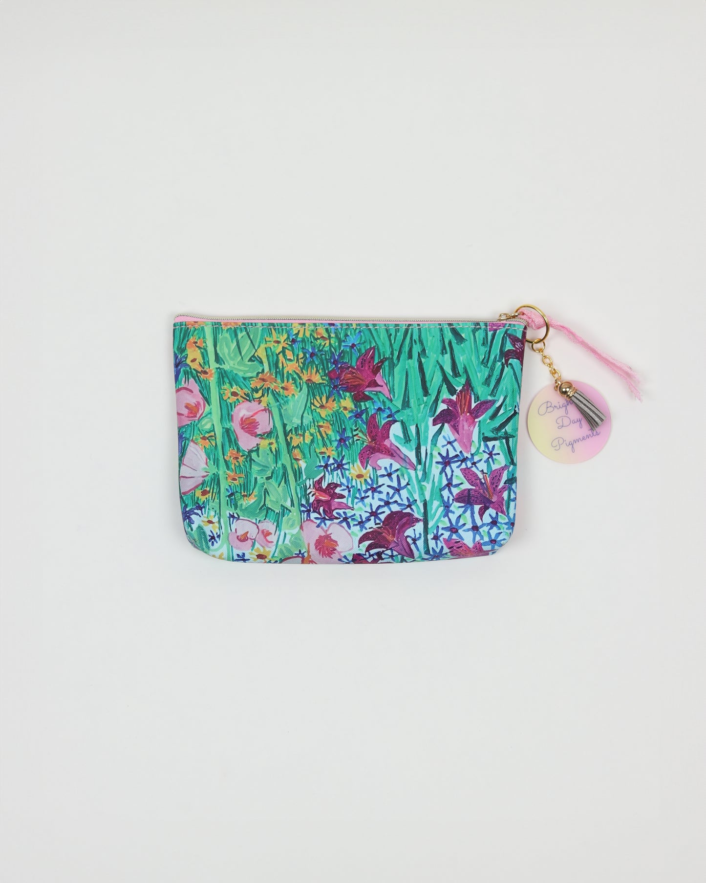 Pink Flower Painting Kit with Pouch