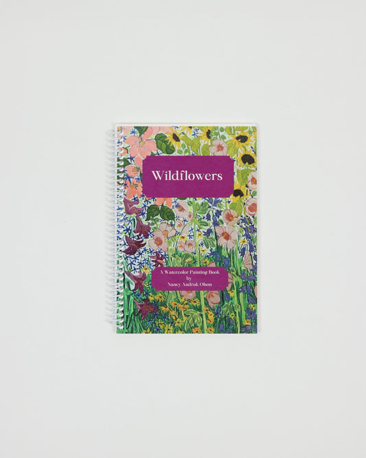 Wildflower Watercolor Painting Book