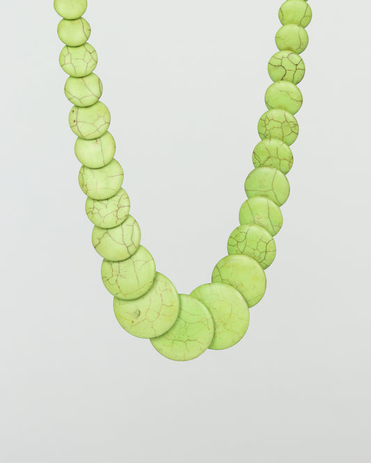 Lime Green Pod Necklace