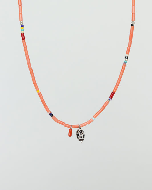 Coral Bead Necklace