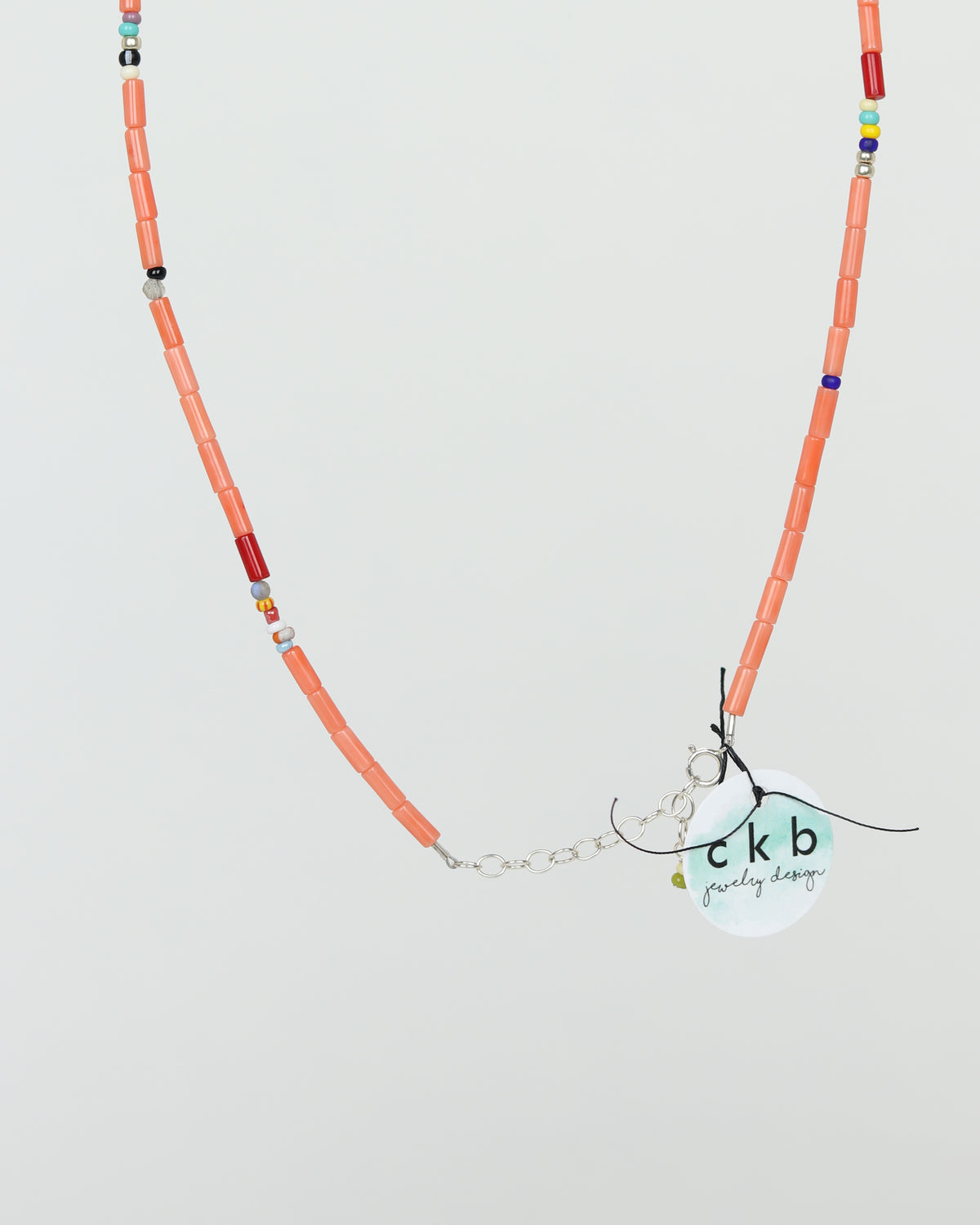 Coral Bead Necklace