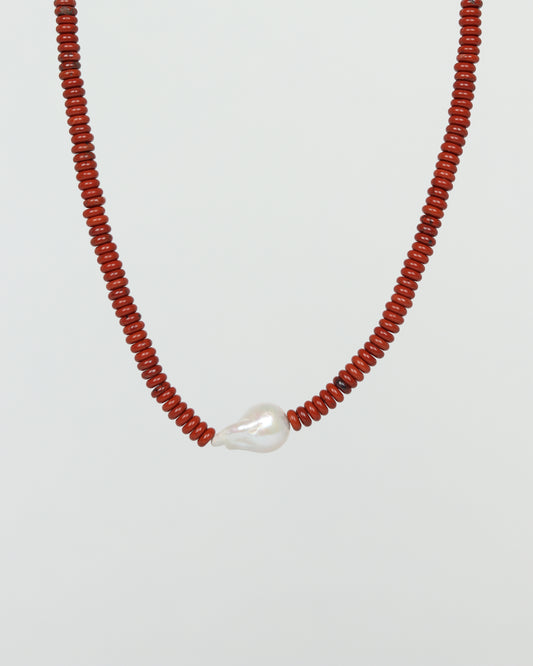 Jade & Pearl Necklace