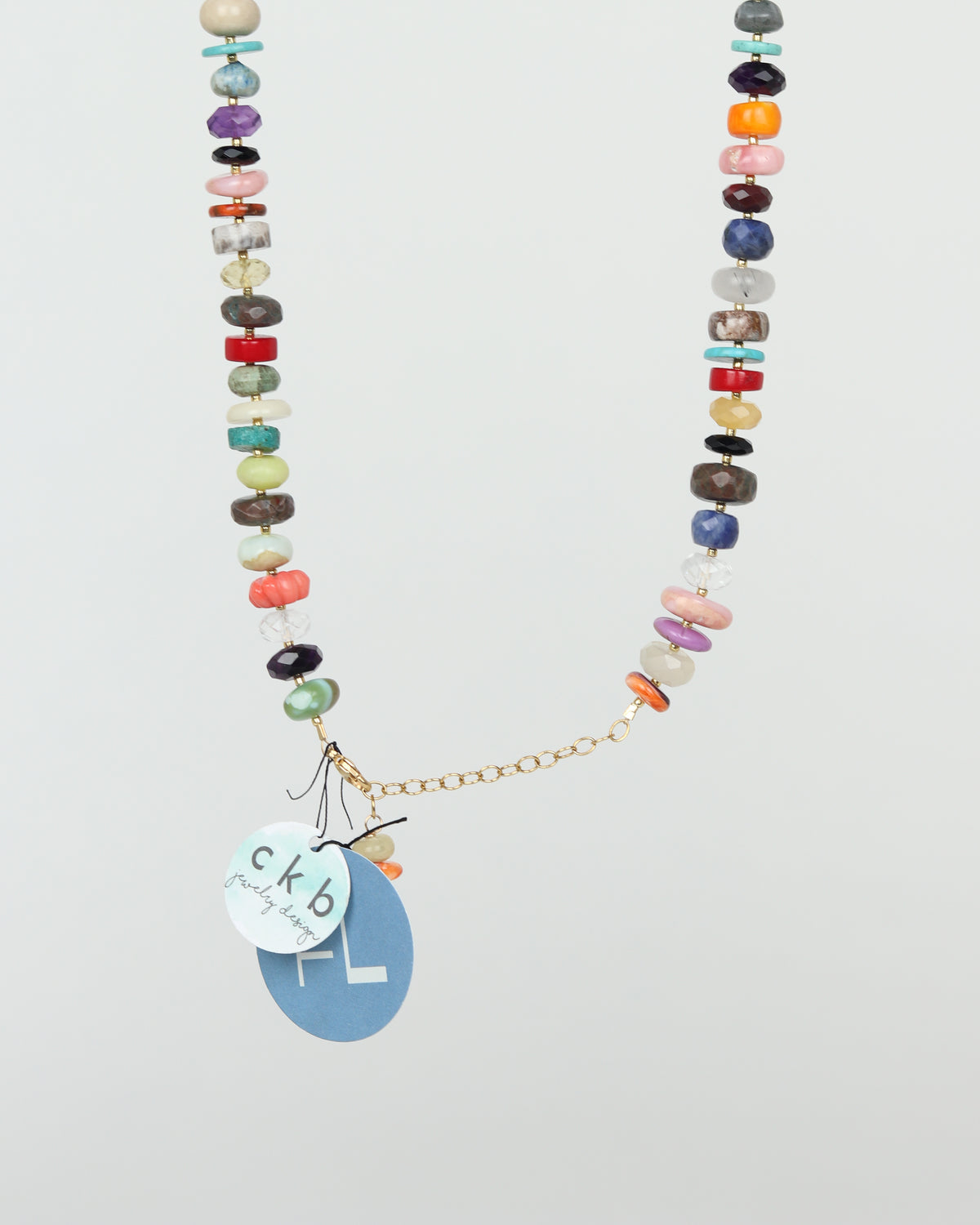 Assorted Gemstones Necklace 1