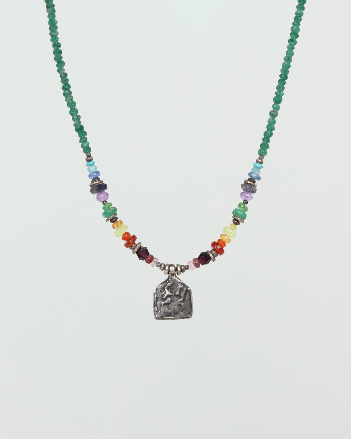 Rainbow Bead Necklace