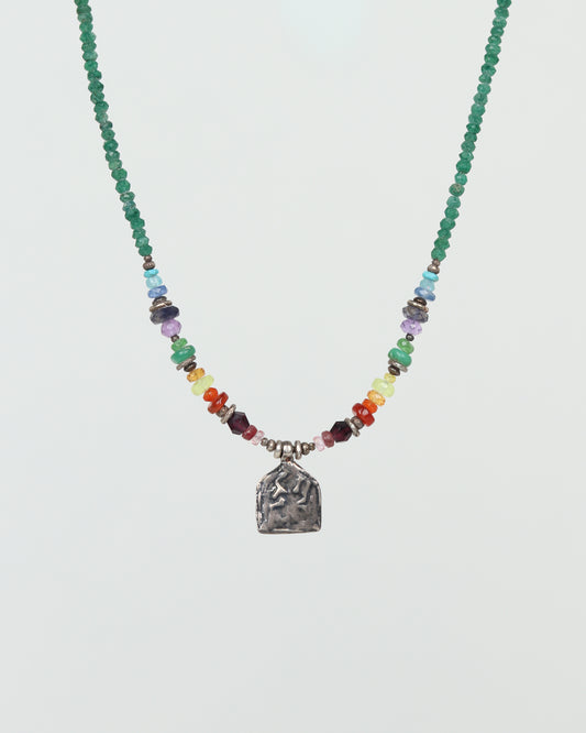 Rainbow Bead Necklace