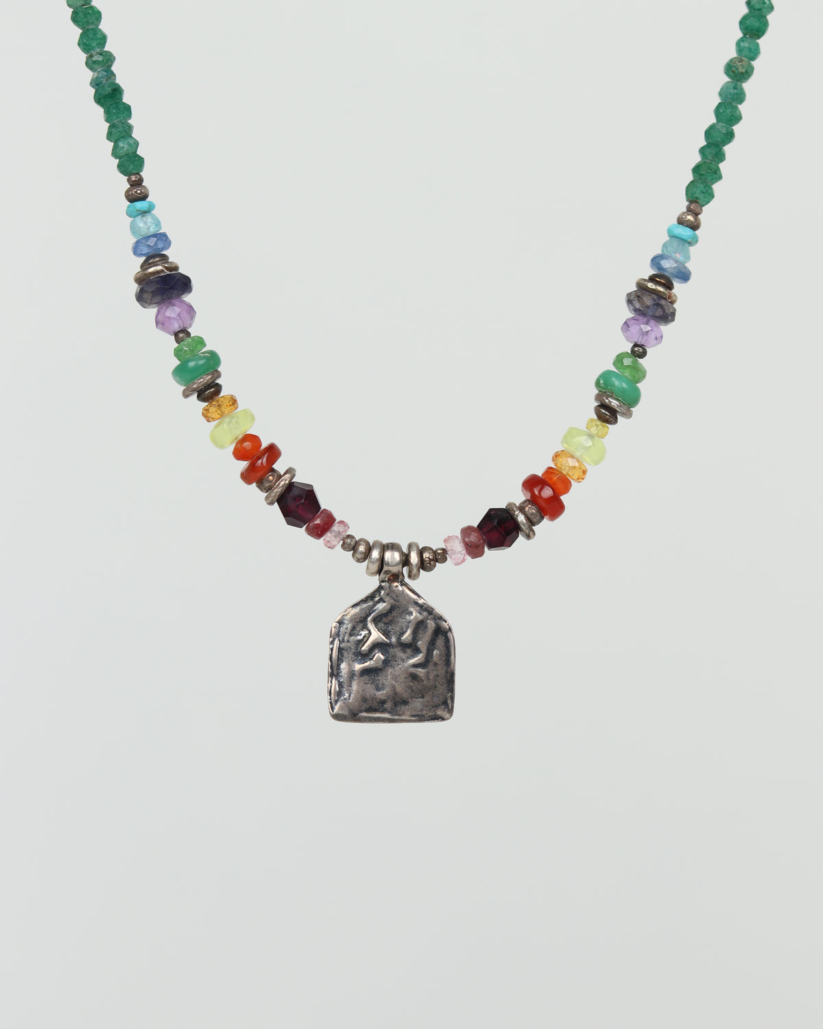 Rainbow Bead Necklace