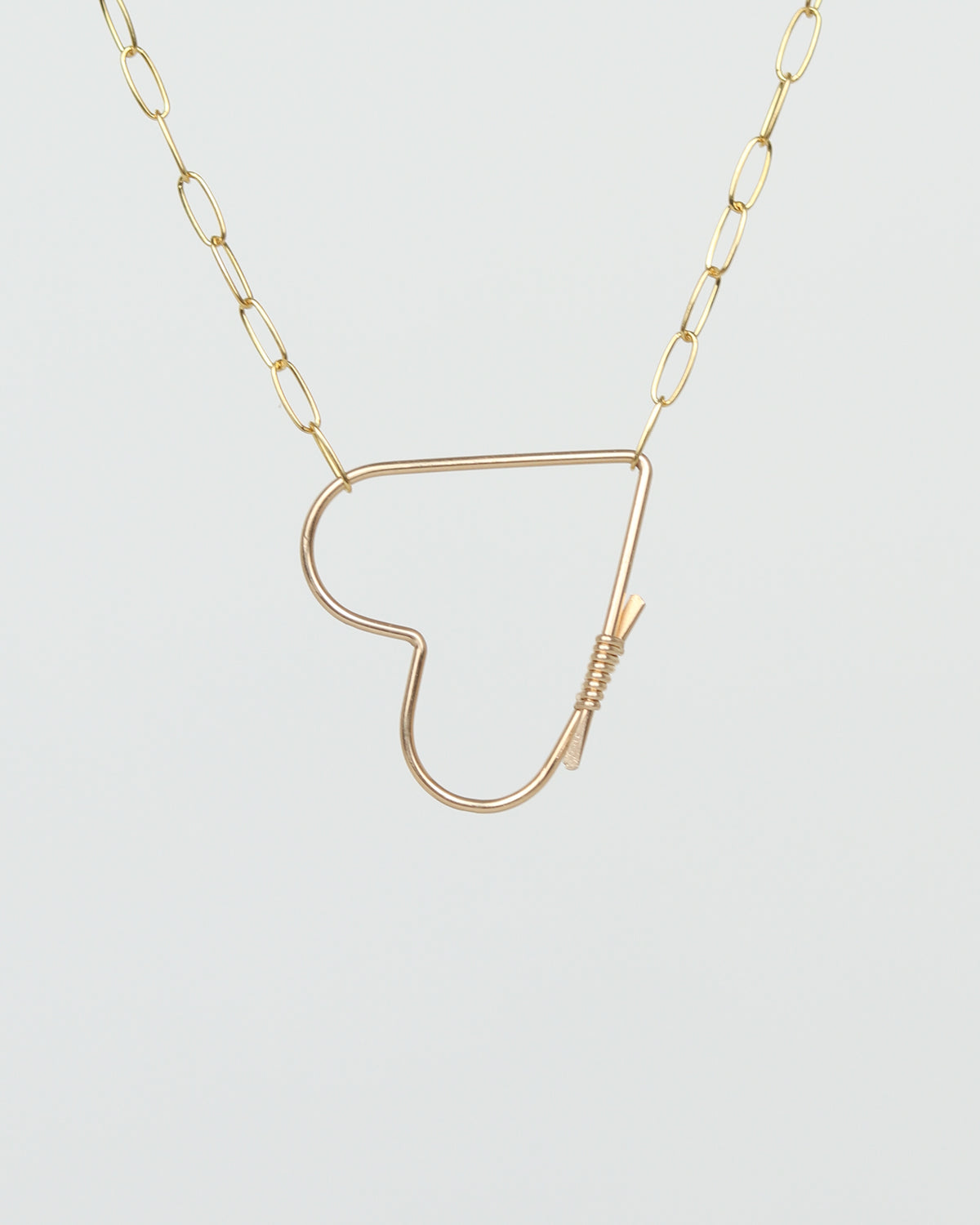 Gold Heart Necklace