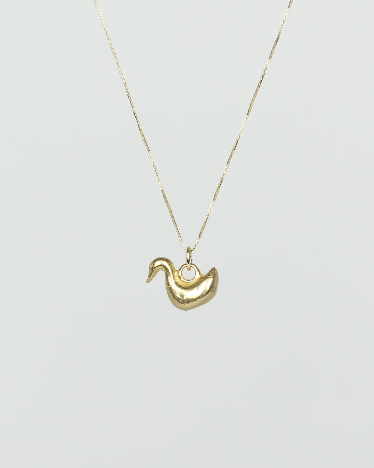 Goose Pendant Necklace