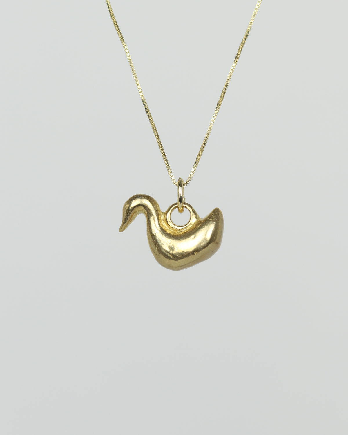 Goose Pendant Necklace