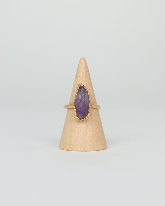 Large Amethyst Ring