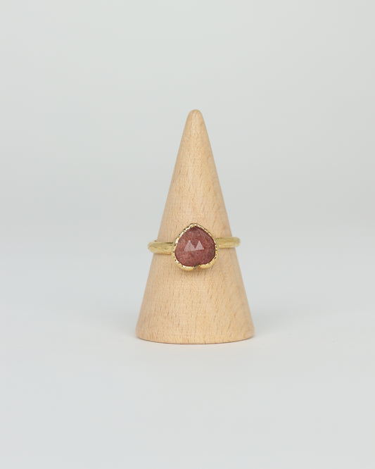Strawberry Quartz Ring