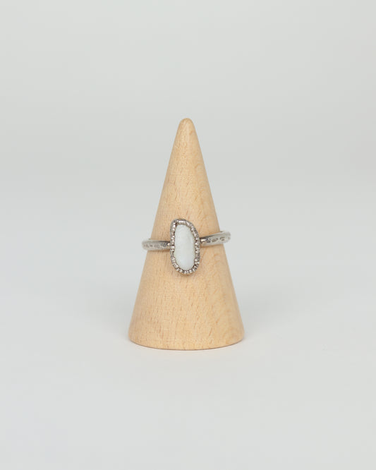Mini Mother of Pearl Ring