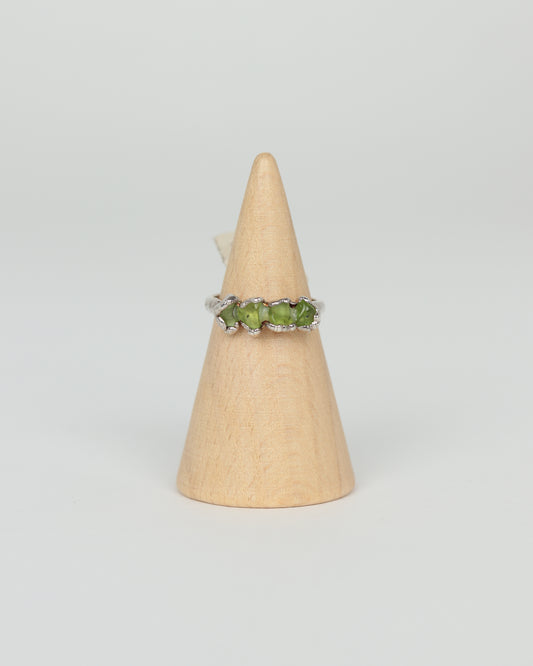 Peridot Four Stone Ring